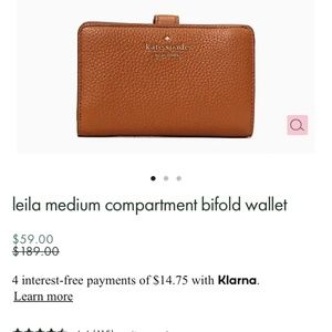 Kate Spade New York leila medium compartment wallet